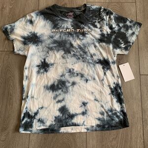 Psycho tuna boys mermaid master tshirt with beautiful graphic mermaid